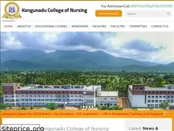 Sites similar to kongunadunursingcollege.com