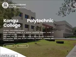 Sites similar to kongupolytechnic.ac.in