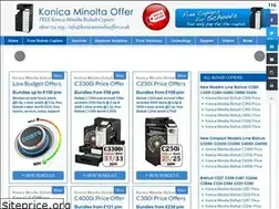 Sites similar to konicaminoltaoffer.co.uk