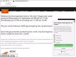 Sites similar to koningshoekautos.nl