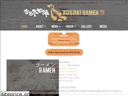 Sites similar to konjikiramen.com