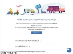 Sites similar to konkanexports.com