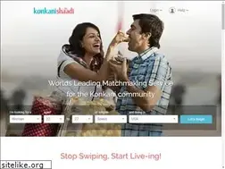 Sites similar to konkanishaadi.com
