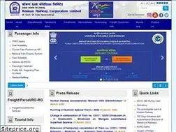 Sites similar to konkanrailway.com