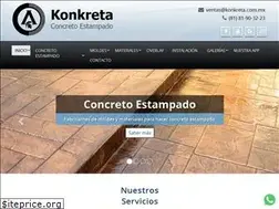Sites similar to konkreta.com.mx