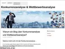 Sites similar to konkurrenzanalyse.net