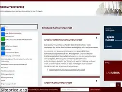 Sites similar to konkurrenzverbot.ch
