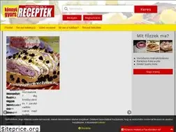 Sites similar to konnyugyorsreceptek.hu