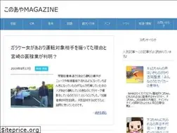 Sites similar to konoayamagazine.com