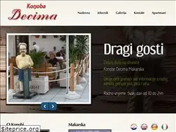 Sites similar to konoba-decima.com