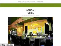 Sites similar to konomigrill.com