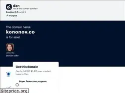 Sites similar to kononov.co