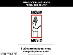 Sites similar to konovalovmusic.ru