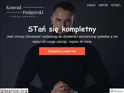Sites similar to konradpodgorski.pl