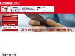 Sites similar to konradsblatt.de