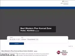 Sites similar to konradzuse.bestwestern.de