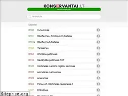 Sites similar to konservantai.lt