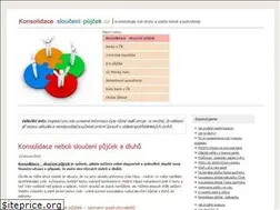 Sites similar to konsolidace-slouceni-pujcek.cz