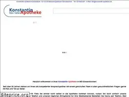 Sites similar to konstantin-apotheke.de