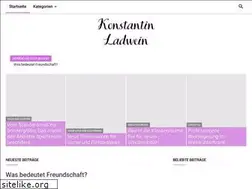 Sites similar to konstantinladwein.de
