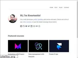 Sites similar to konstantinlebedev.com