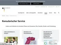 Sites similar to konsularinfo.diplo.de
