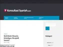 Sites similar to konsultasisyariah.com