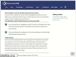 Sites similar to konsumentiq.se