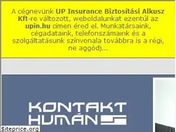 Sites similar to kontakthuman.hu
