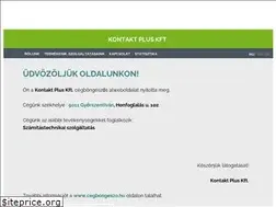 Sites similar to kontaktpluskf-c.cegbongeszo.hu