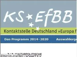Sites similar to kontaktstelle-efbb.de