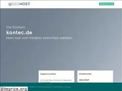 Sites similar to kontec.de