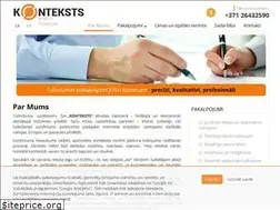 Sites similar to konteksts.lv