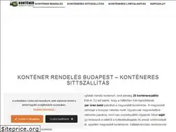 Sites similar to kontener-rendeles.eu