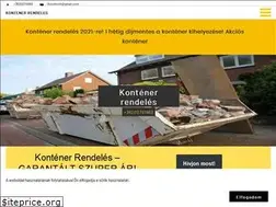 Sites similar to kontener-rendeles.info
