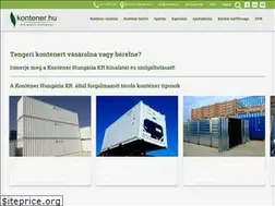 Sites similar to kontener.hu