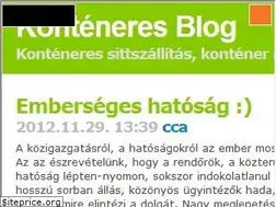 Sites similar to konteneres-sitt.blog.hu