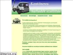 Sites similar to kontenerfutar.hu