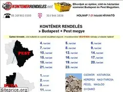 Sites similar to kontenerrendeles.net