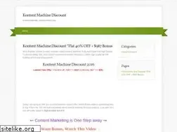 Sites similar to kontentmachinediscounts.com