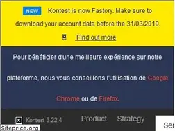 Sites similar to kontestapp.com