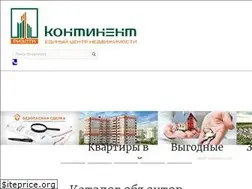 Sites similar to kontinent-realty.ru