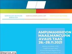 Sites similar to kontiolahtibiathlon.com