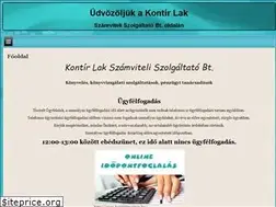 Sites similar to kontirlak.hu