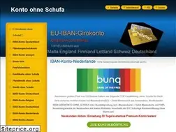 Sites similar to konto-ohne-schufa.net