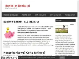 Sites similar to konto-w-banku.pl