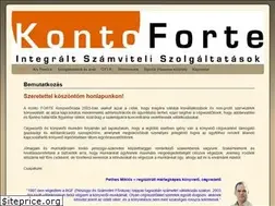 Sites similar to kontoforte.hu
