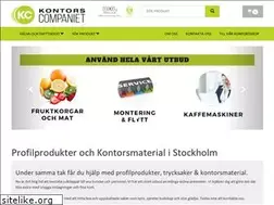 Sites similar to kontorscompaniet.se