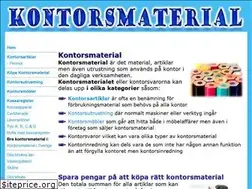 Sites similar to kontorsmaterial.eu