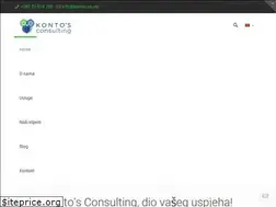 Sites similar to kontos.co.me